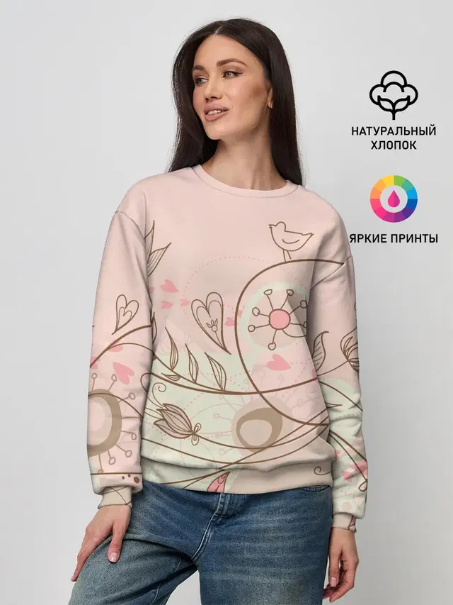 Женский свитшот