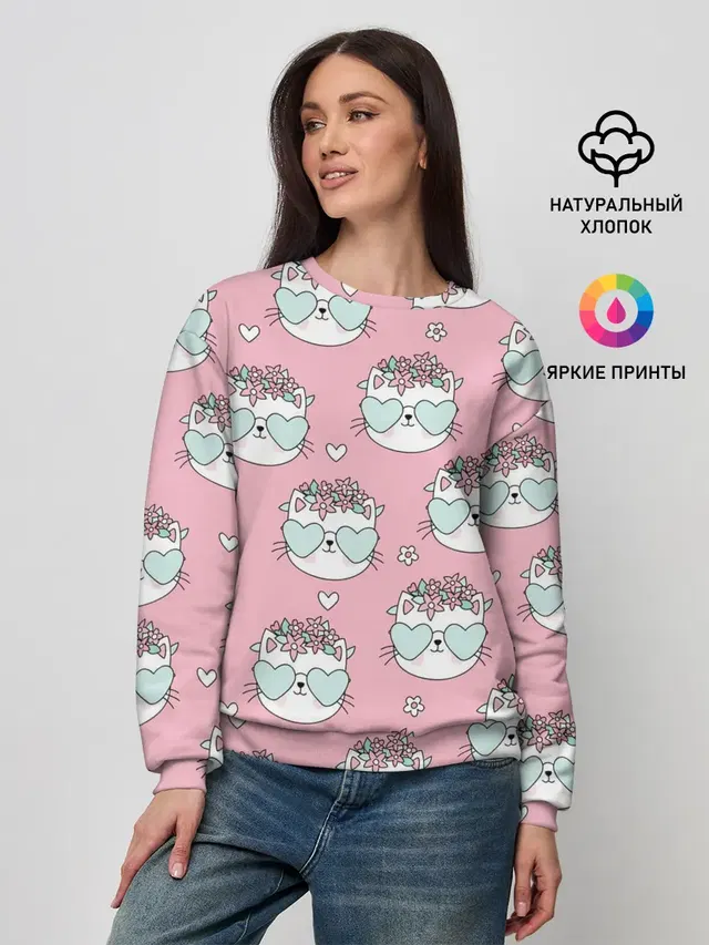 Женский свитшот