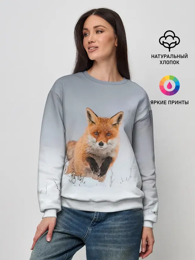Женский свитшот
