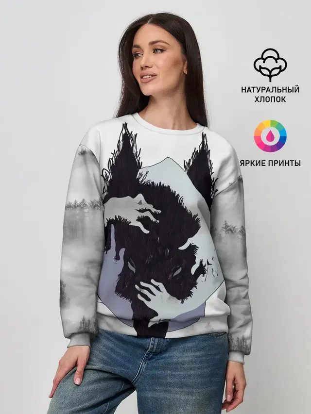 Женский свитшот