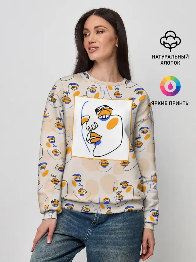 Женский свитшот