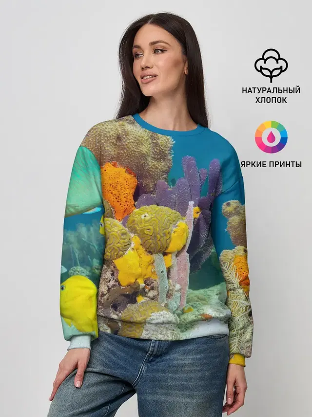 Женский свитшот