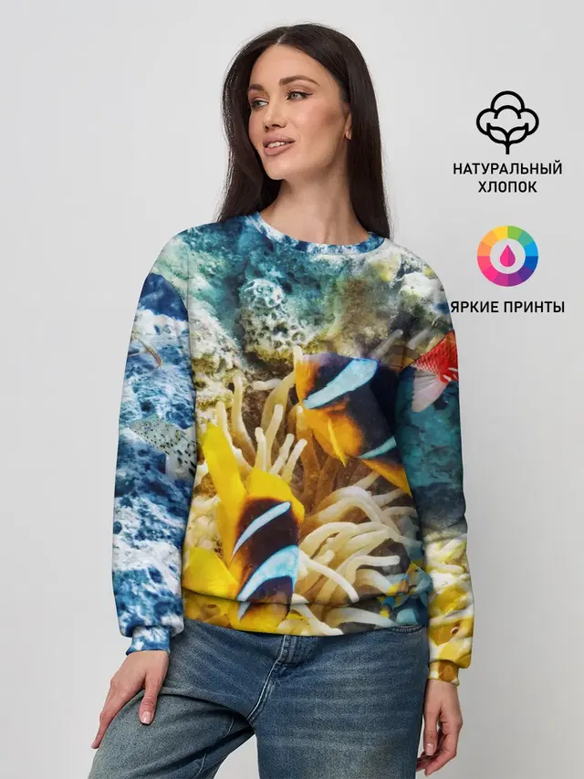 Женский свитшот