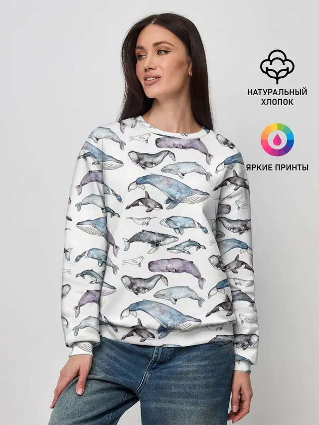 Женский свитшот