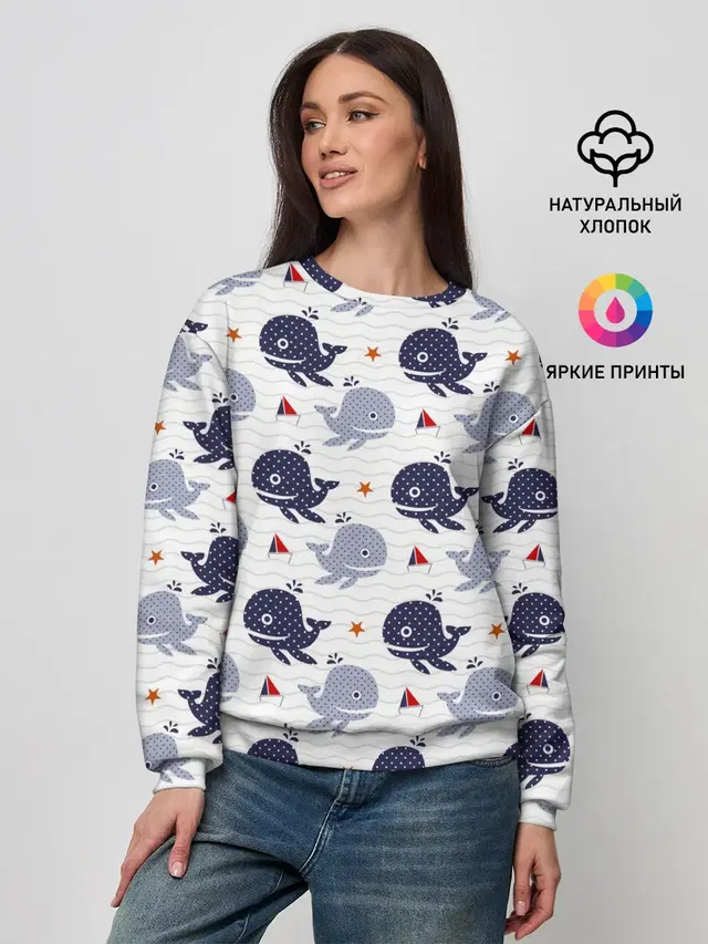 Женский свитшот