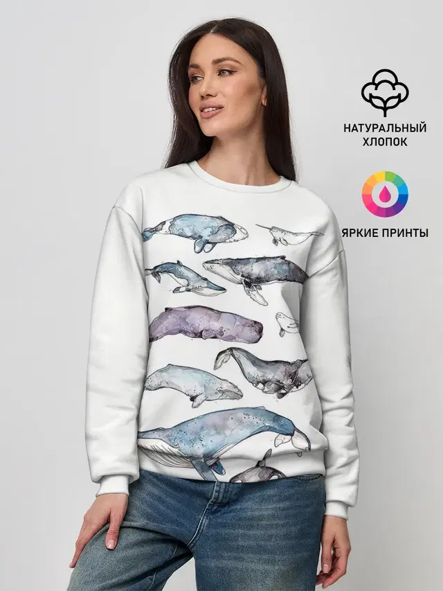 Женский свитшот