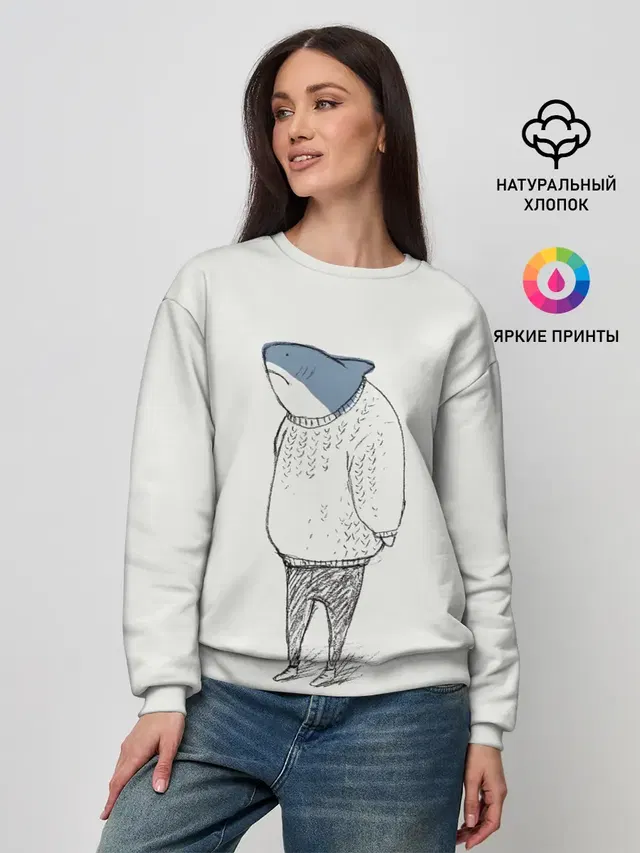 Женский свитшот