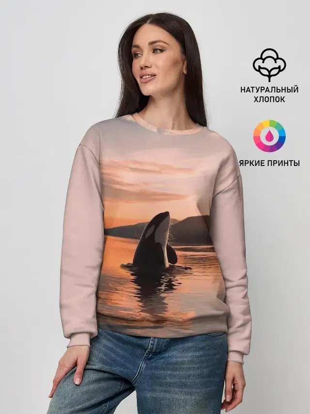 Женский свитшот