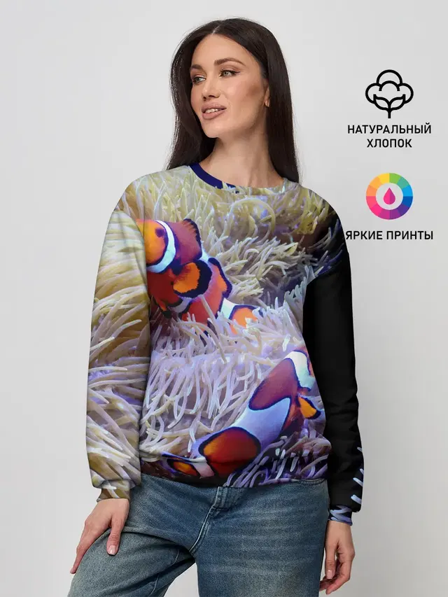 Женский свитшот