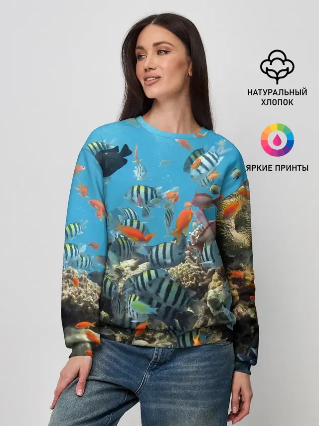 Женский свитшот