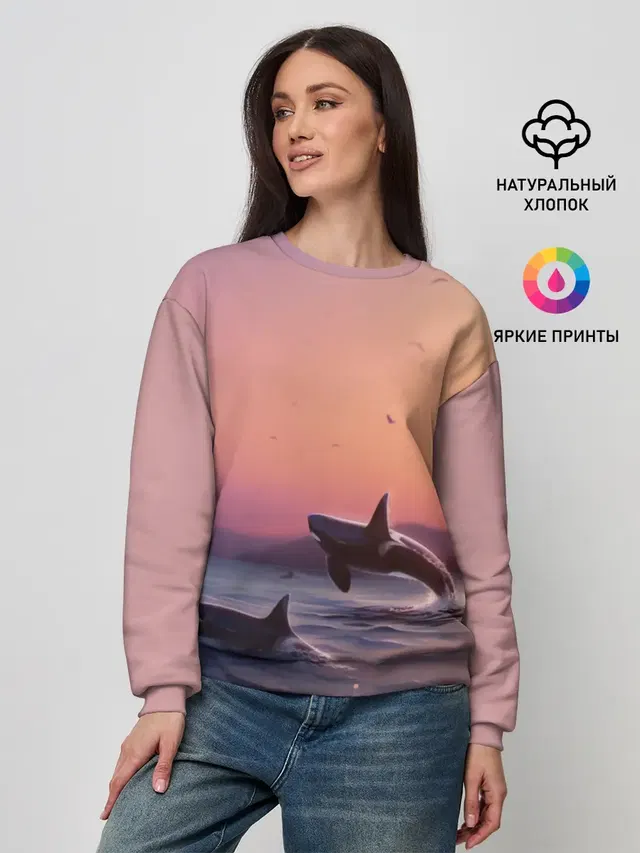 Женский свитшот