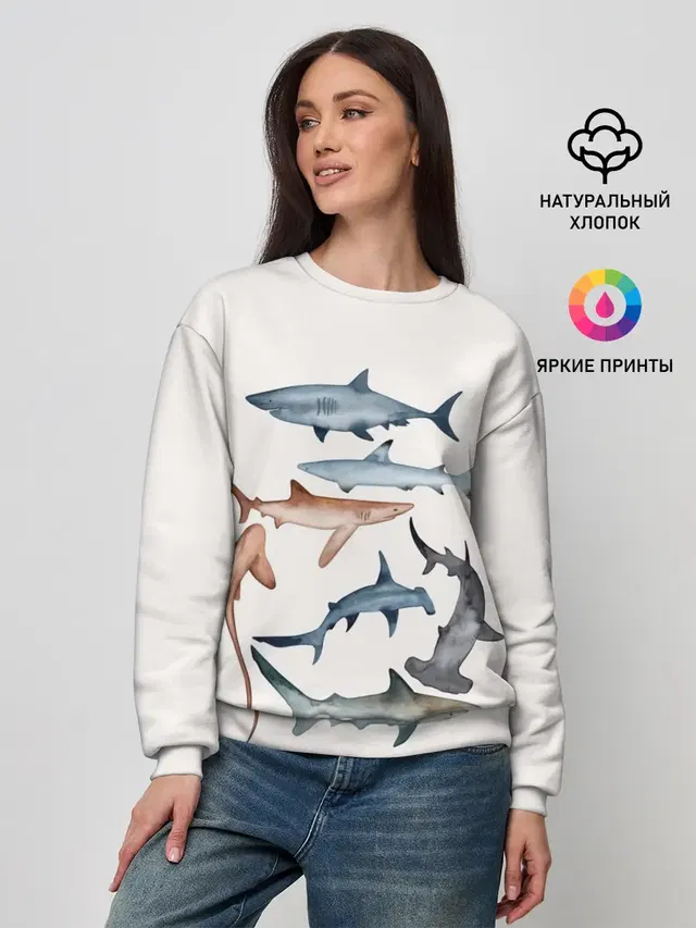 Женский свитшот