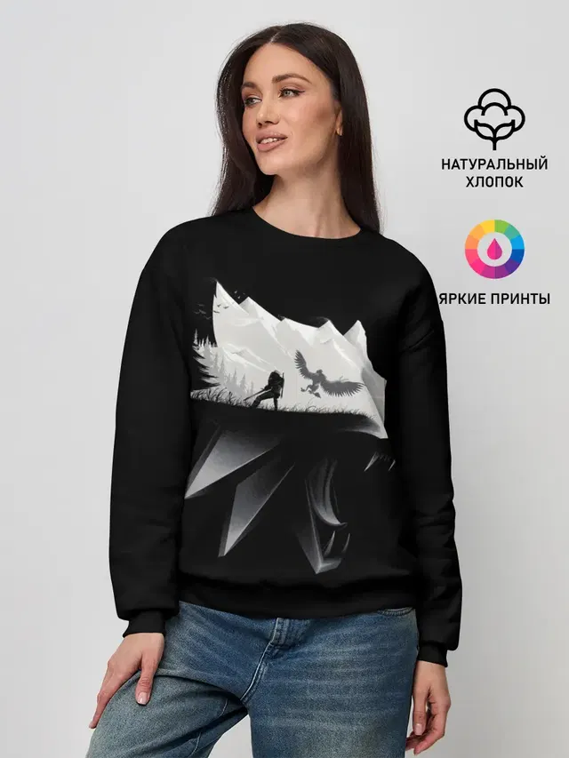 Женский свитшот