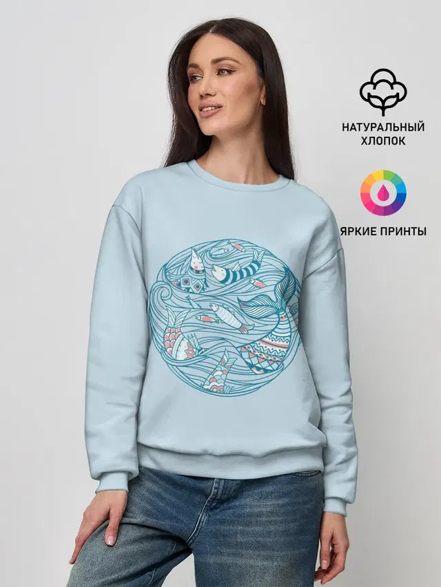 Женский свитшот