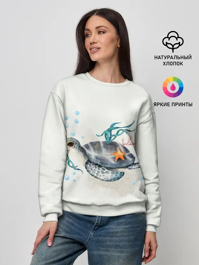 Женский свитшот