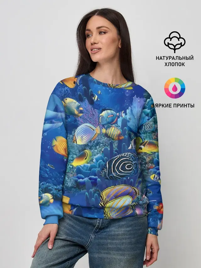 Женский свитшот