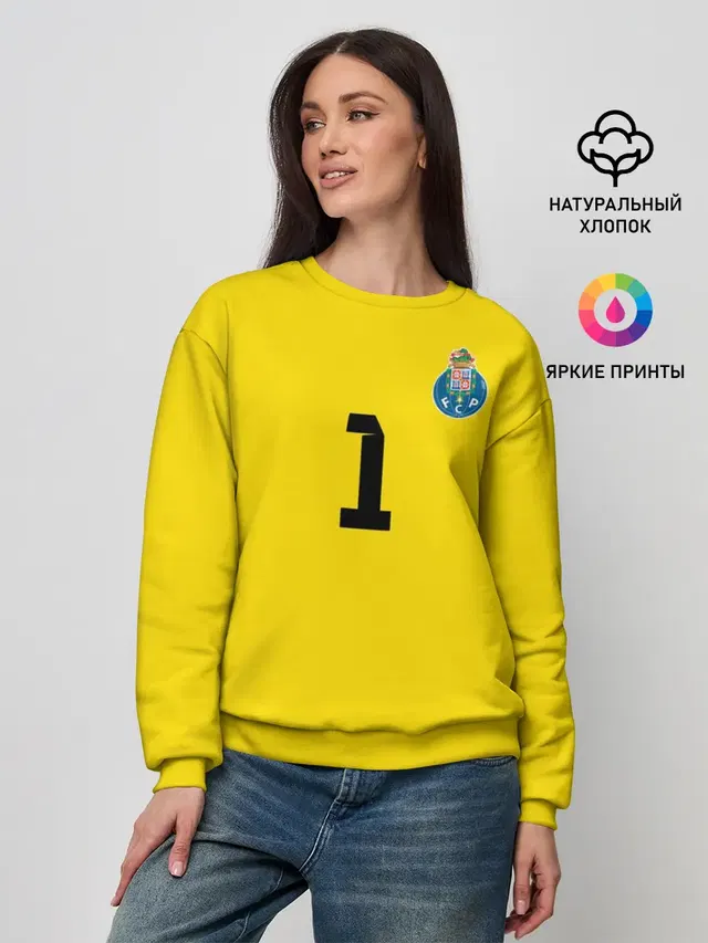 Женский свитшот с принтом «Реал Мадрид — Iker Casillas»