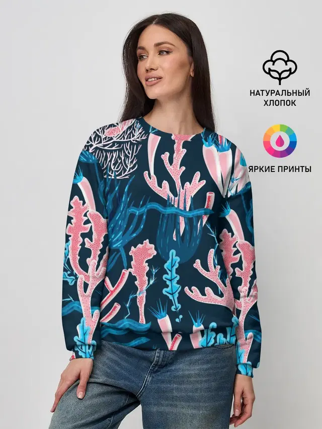 Женский свитшот