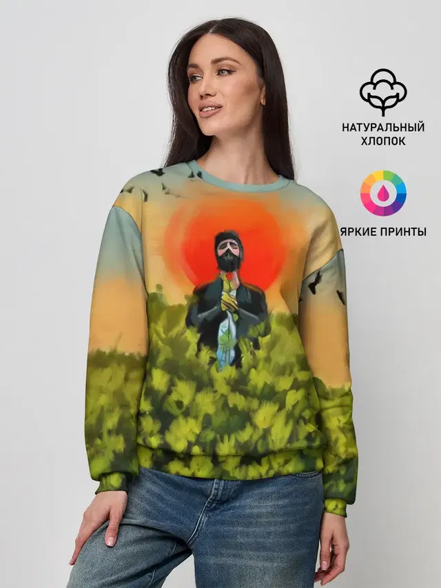 Женский свитшот
