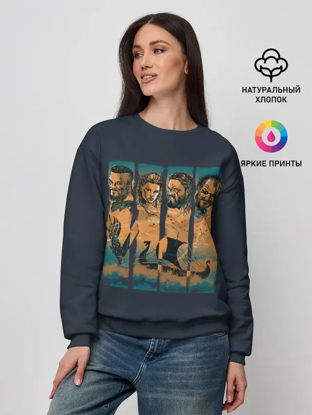 Женский свитшот