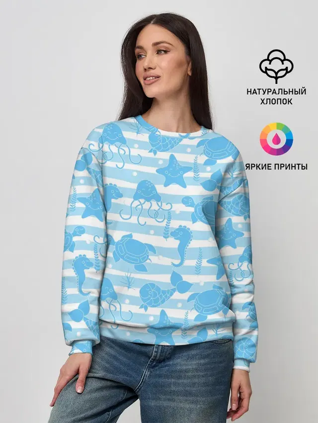 Женский свитшот