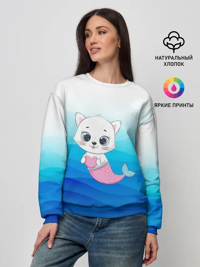 Женский свитшот