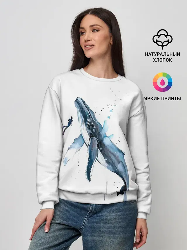 Женский свитшот