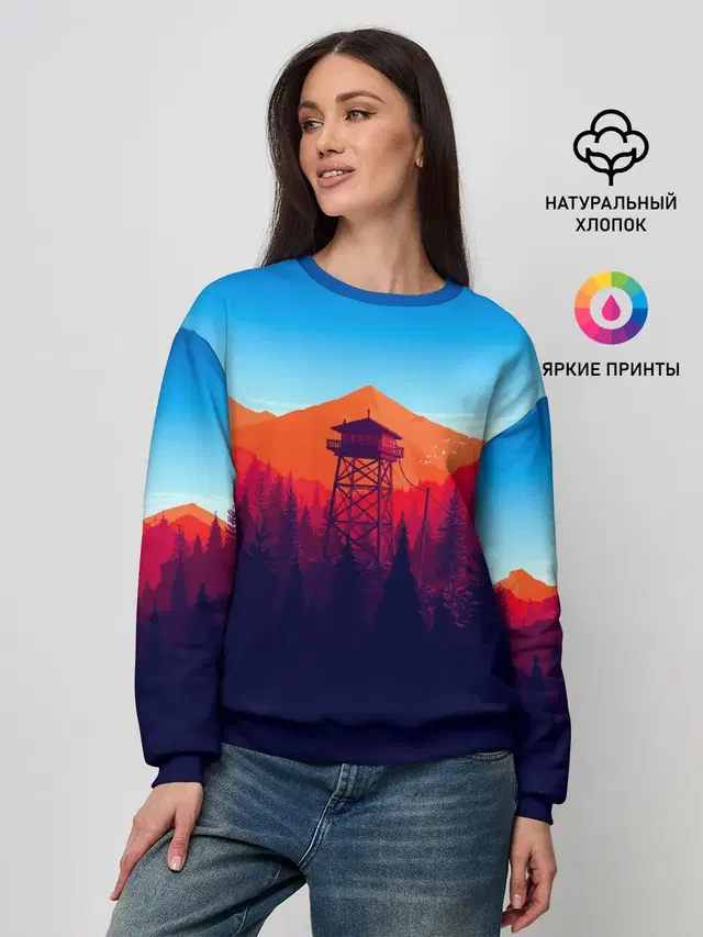 Женский свитшот