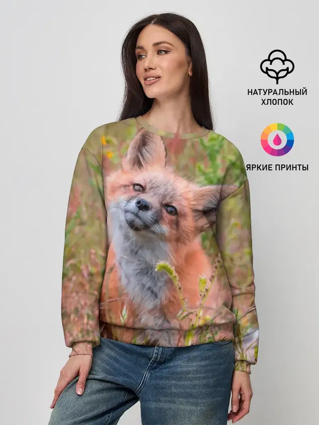 Женский свитшот
