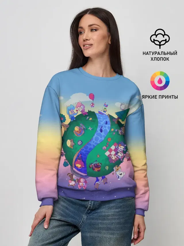 Женский свитшот