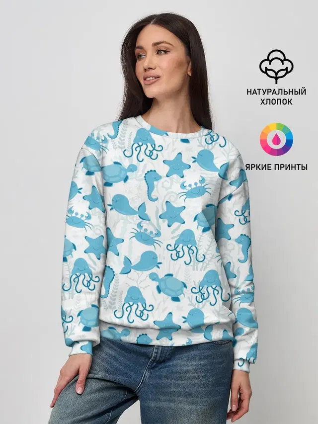 Женский свитшот