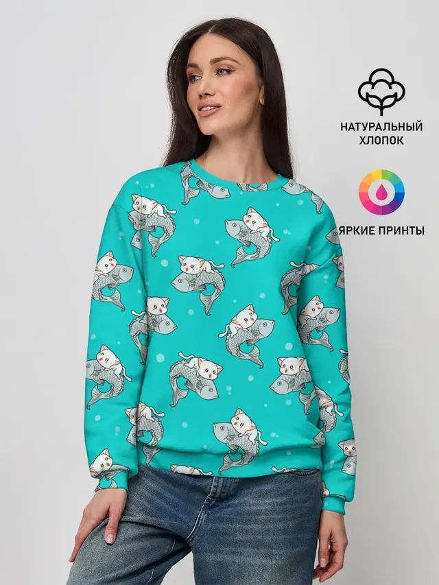 Женский свитшот