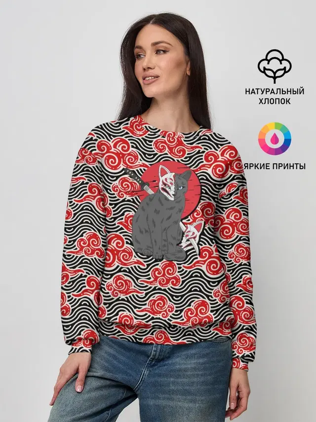 Женский свитшот