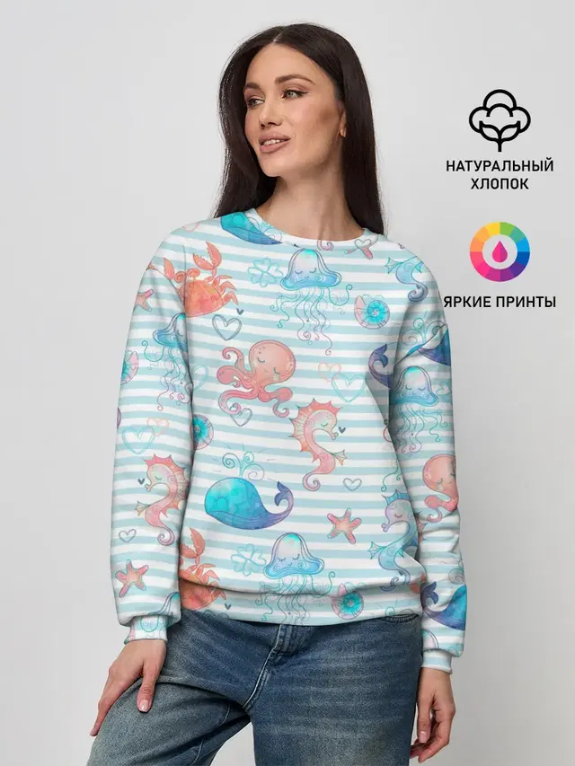 Женский свитшот