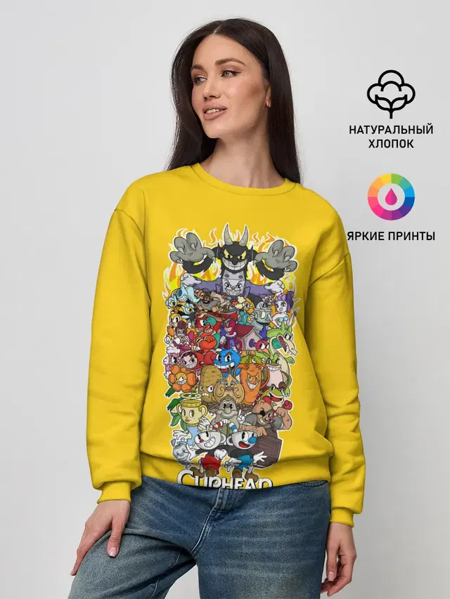 Женский свитшот