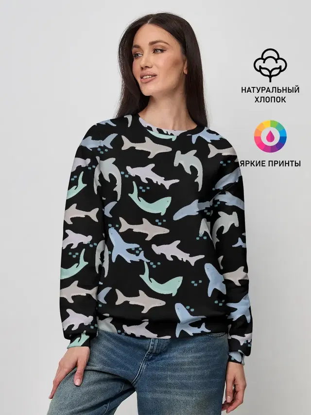 Женский свитшот