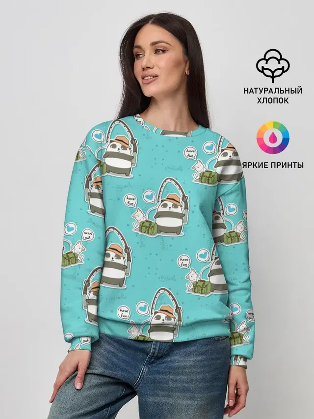 Женский свитшот