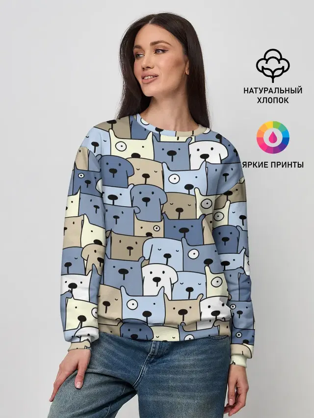 Женский свитшот