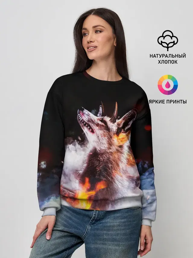 Женский свитшот