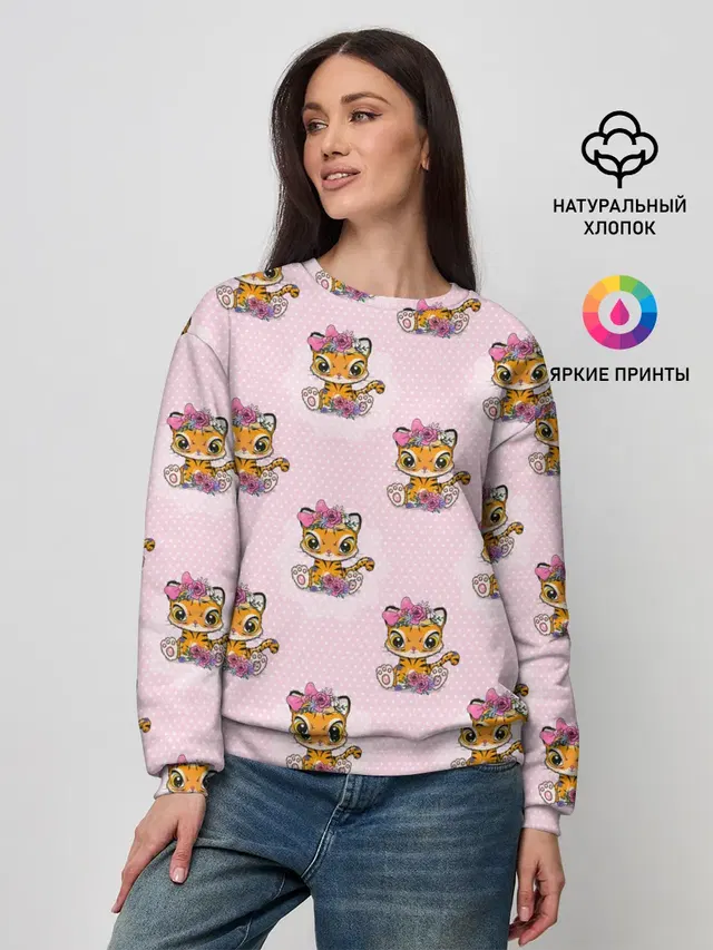 Женский свитшот