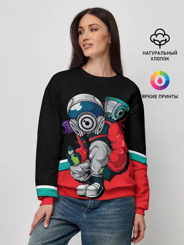 Женский свитшот