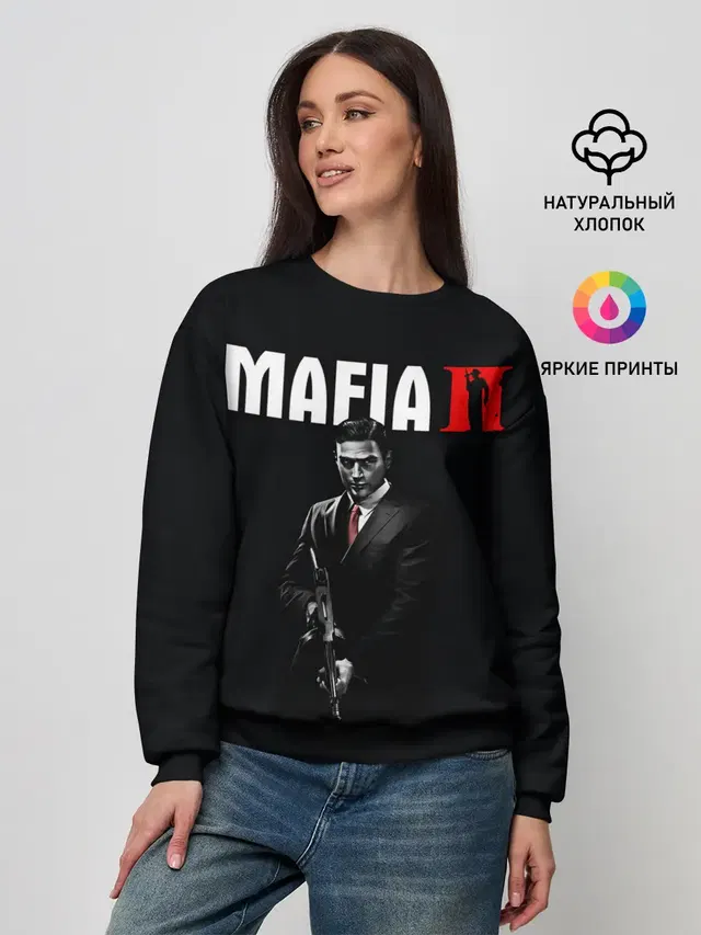 Женский свитшот с принтом «Mafia — Месть Вито»