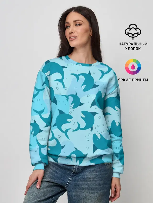 Женский свитшот