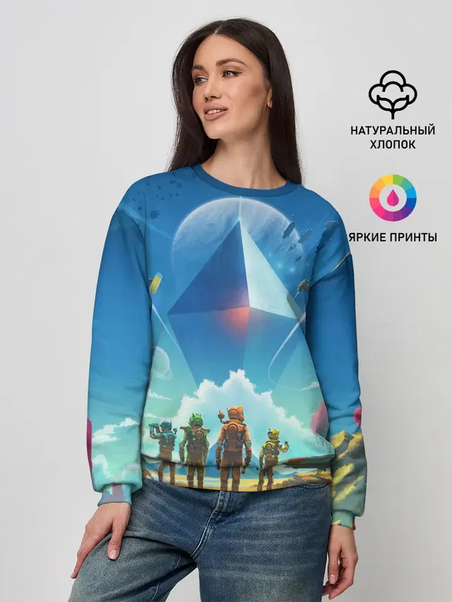 Женский свитшот