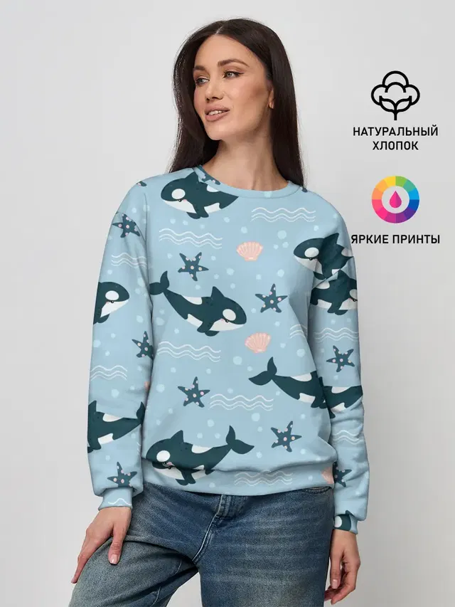 Женский свитшот