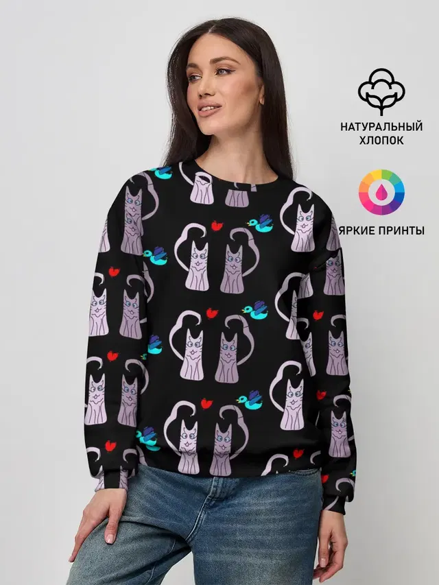 Женский свитшот