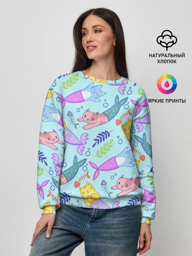 Женский свитшот