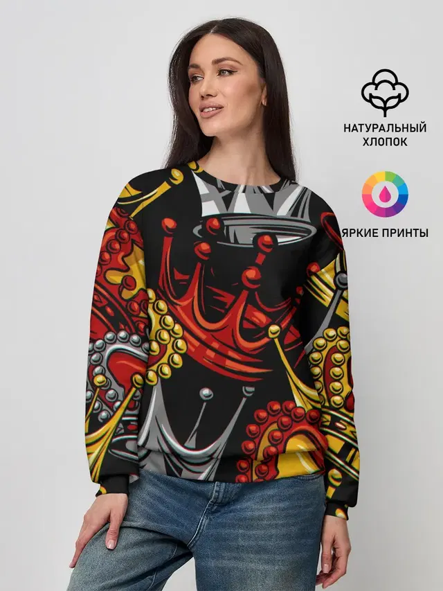 Женский свитшот