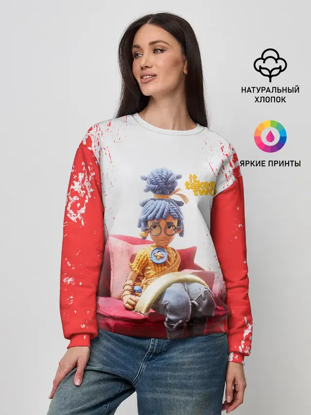 Женский свитшот