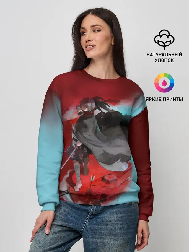 Женский свитшот
